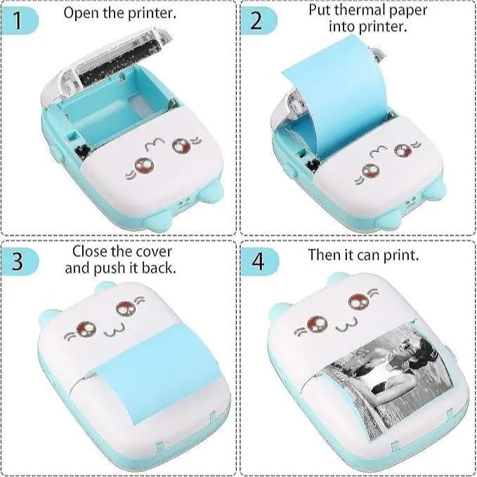 INKLESS MINI BLUETOOTH PRINTER