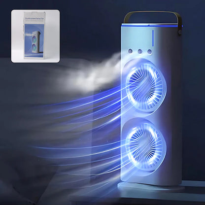 Double Cooling Mini AC FAN™