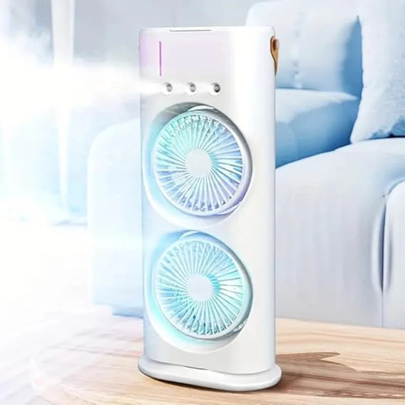 Double Cooling Mini AC FAN™
